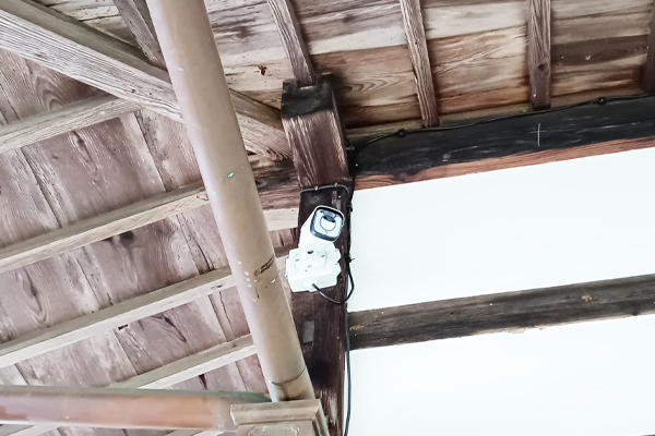 愛知県の防犯カメラ取付工事