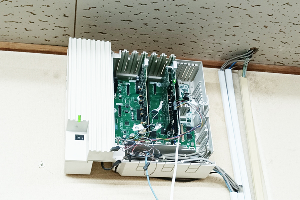 愛知県のビジネスホン入替工事