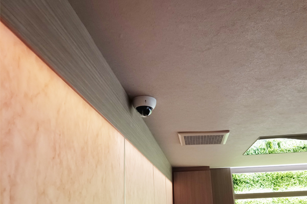 愛知県の防犯カメラ取替工事