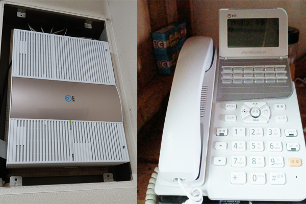 愛知県のビジネスホン入替工事