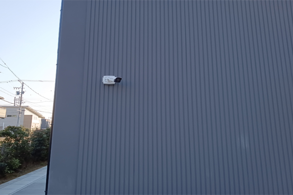 愛知県の防犯カメラ取付工事