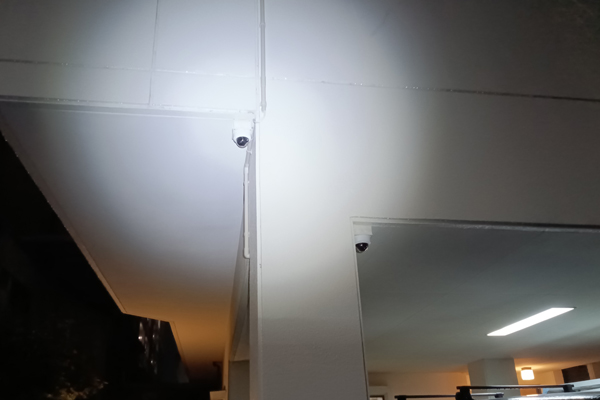 愛知県の防犯カメラ取付工事